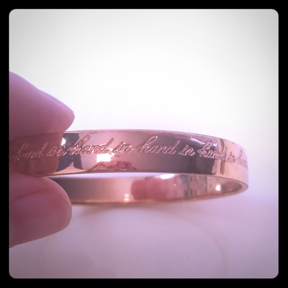 Kate Spade Rose Gold Bracelet Strength